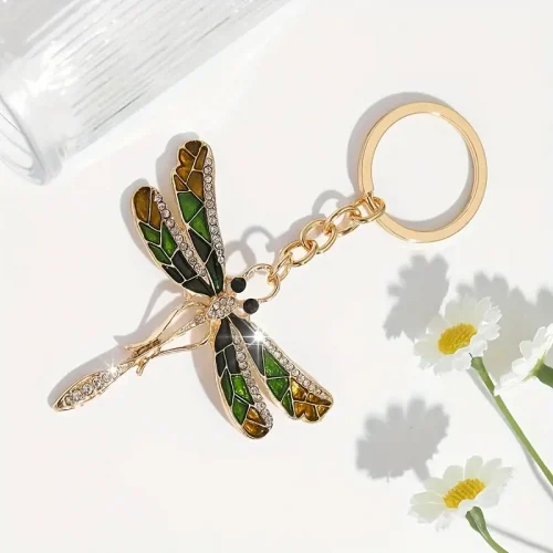Winged Wonders - Golden Transformation Key Ring - SOLD OUT