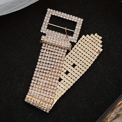 Crystal Couture Belt Bracelet