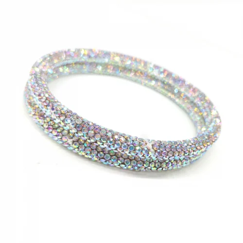 Brilliant Sparkle Bangle - Silver - SOLD OUT