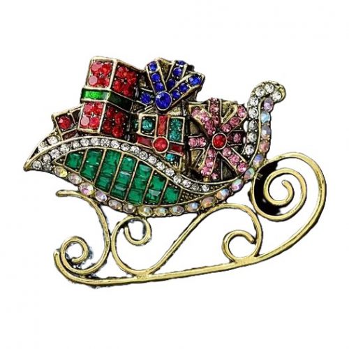 Wrapped in Magic Sleigh Brooch - SOLD OUT