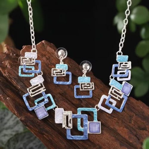 Azure Geometry - SOLD OUT