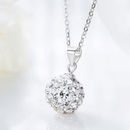 Luna Crystal Orb Necklace