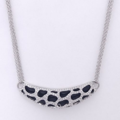 Midnight Leopard Luxe Necklace