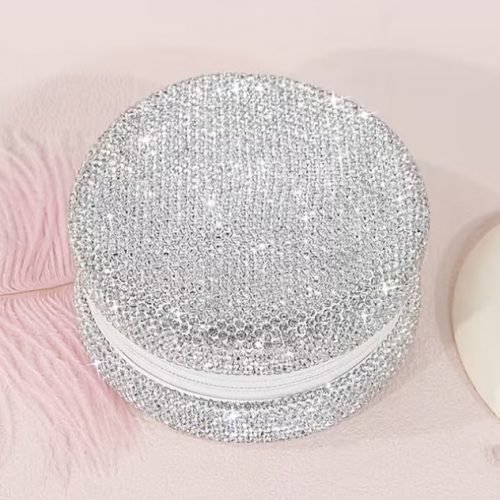Crystal Keepsake Round Jewellery Box - SOLD OUT