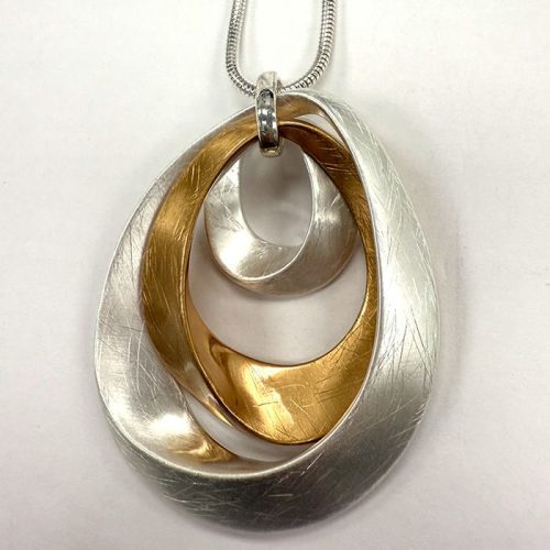Golden Ripple Necklace