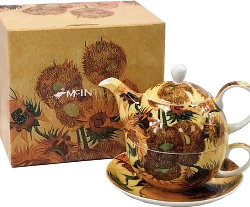 Bone China Tea for One - Sunflowers