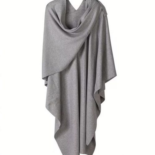 Winter Whisper Shawl - Grey