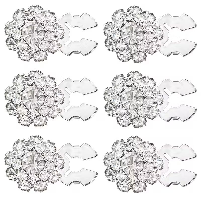 Buttonique - Silver - Set of Six