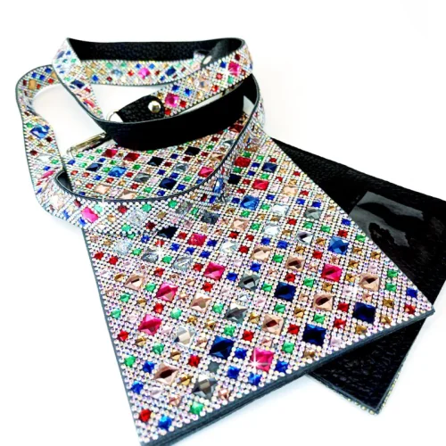 Crystal Mosaic Crossbody Phone Purse - Candy Crush