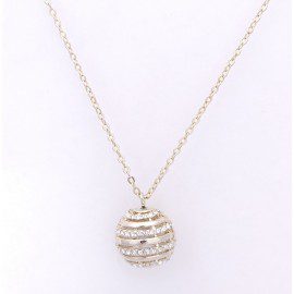 Golden Orbit Necklace