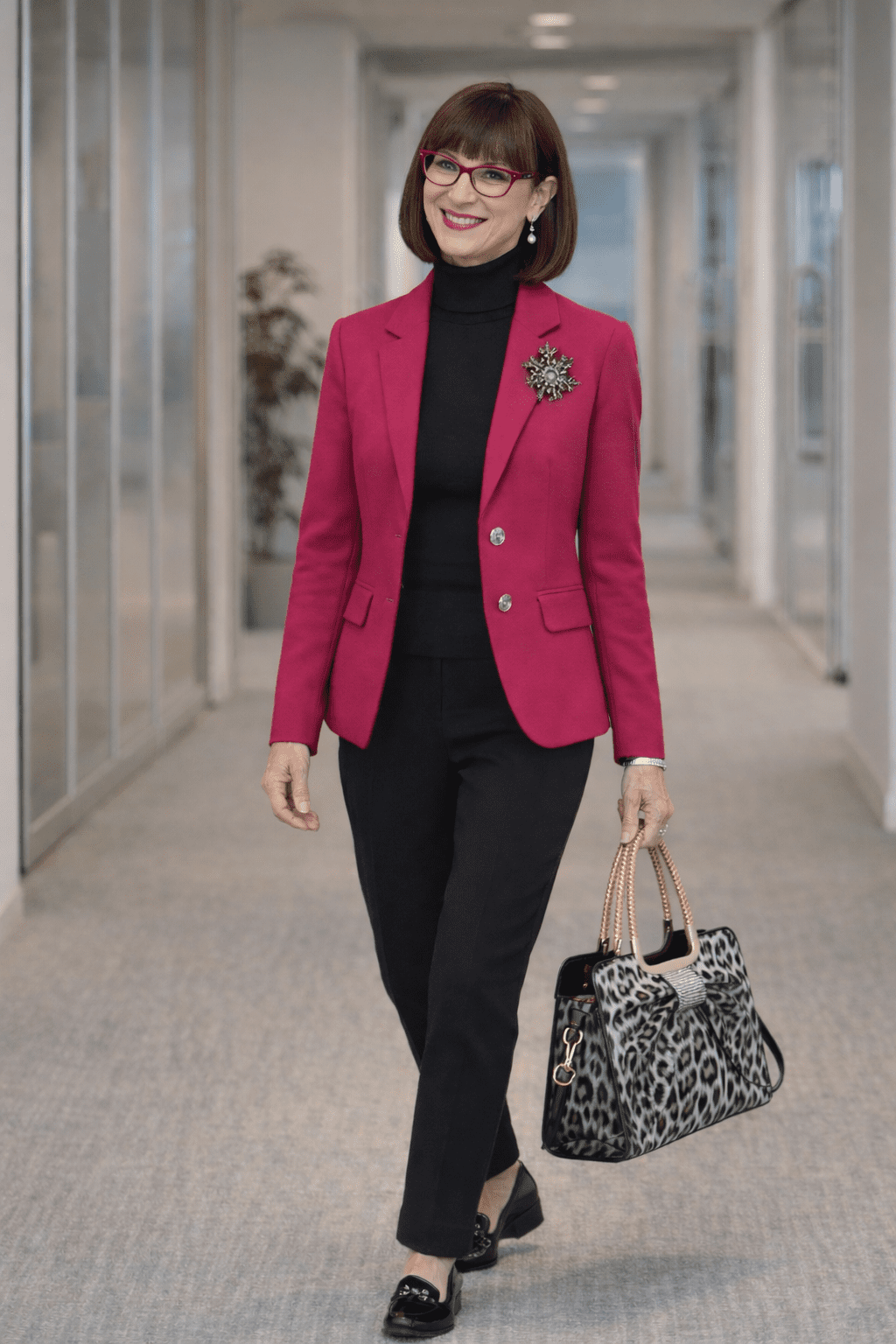 Black Diamond Eclipse Brooch/Pendant - Image 2