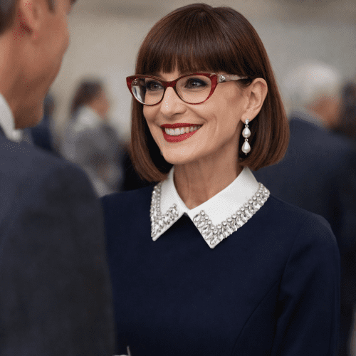 Signature Sparkle Detachable Collar - White